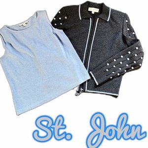 St John sweater set in New condition